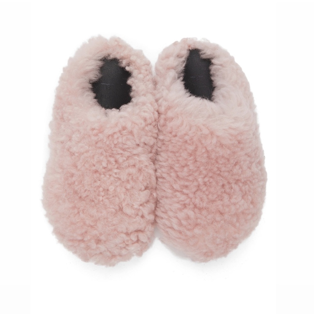Marni Pink Shearling Sabot Loafers 🩰